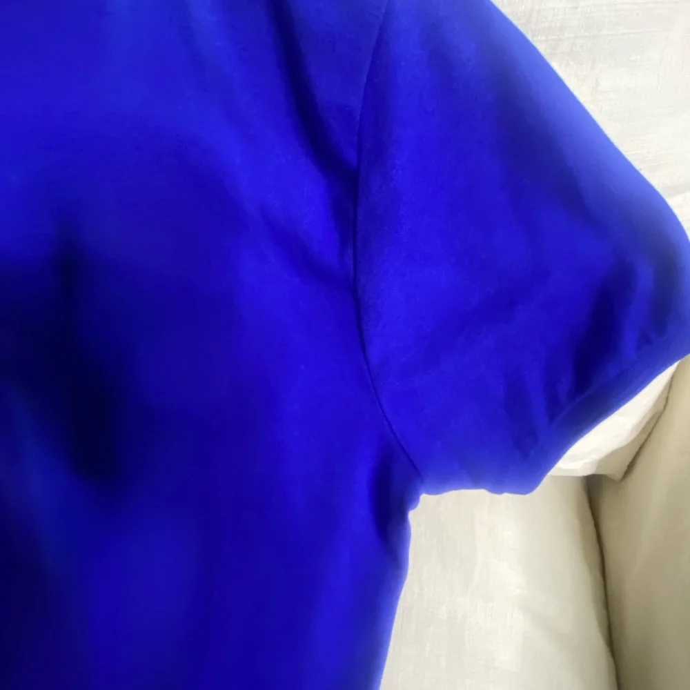 Ralph Lauren Polo Shirt with orange Logo XL Royal Blue custom - Picture 9 of 13